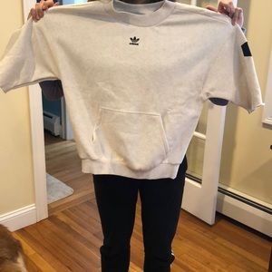Adidas quarter sleeve sweatshirt